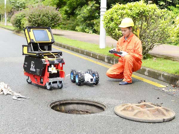 察隅管道机器人检测